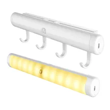 LED Closet Light Rechargeable Motion Sensor Under Cabinet Stick-Anywhere Night Light with Large Battery for Wardrobe,Kitchen
LED Closet Light Rechargeable Motion Sensor Under Cabinet Stick-Anywhere Night Light with Large Battery for Wardrobe,Kitchen
