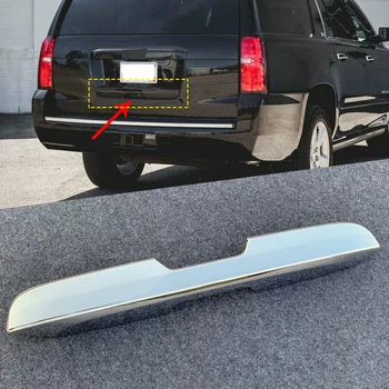 

For Chevrolet Suburban/GMC Yukon 2015 - 2018 2019 Chrome Rear Trunk Tailgate Door Handle Bowl Catch Cover Trim Molding Garnish