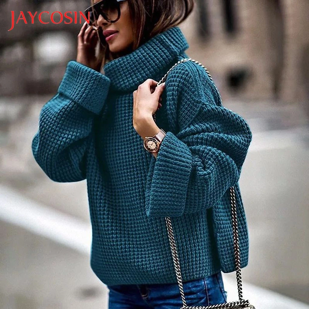 JAYCOSIN Women Oversize Basic Knitted Turtleneck Sweater Female Solid Turtleneck Collar Pullovers Warm 2019 New Arrival 807#2
JAYCOSIN Women Oversize Basic Knitted Turtleneck Sweater Female Solid Turtleneck Collar Pullovers Warm 2019 New Arrival 807#2