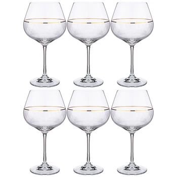 Viola Elegance Wine Glass Set 6 pcs. 570 ml. Height = 21 cm. Kitchen supplies
Viola Elegance Wine Glass Set 6 pcs. 570 ml. Height = 21 cm. Kitchen supplies