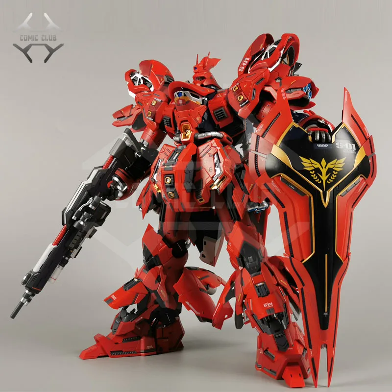 COMIC CLUB jianggao Metal Build mb gundam Sazabi Ka MSN-04 contain led light alloy action toy figure
COMIC CLUB jianggao Metal Build mb gundam Sazabi Ka MSN-04 contain led light alloy action toy figure