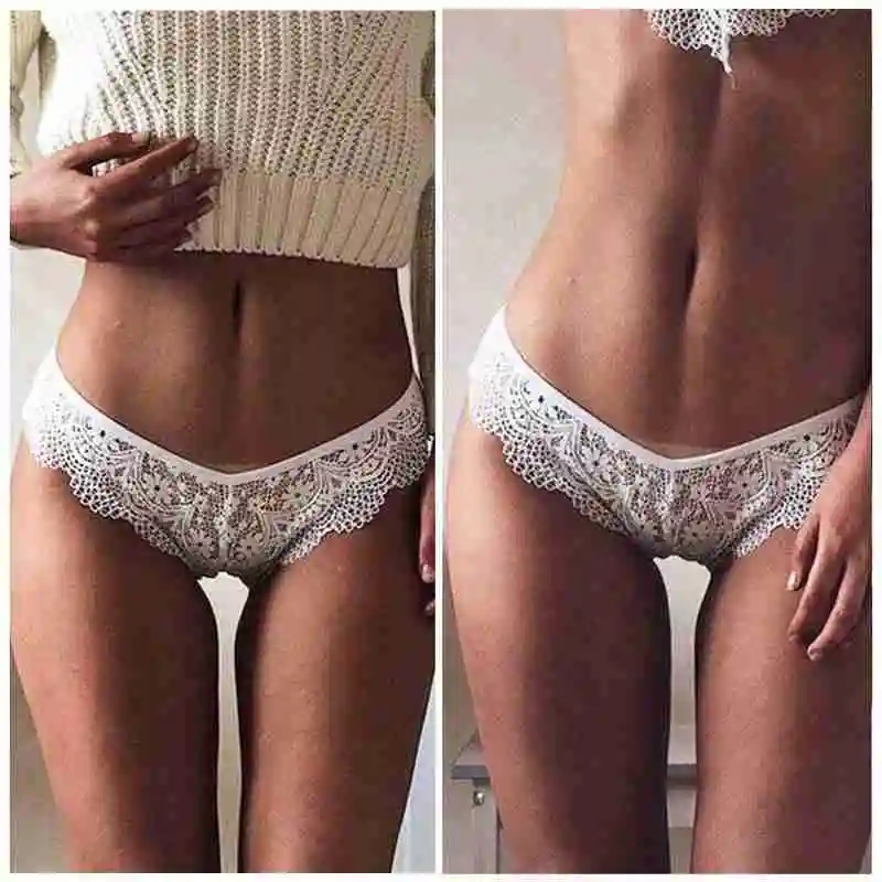 Translucent G String Underwear Sexy Underpant Erotic Thong Size Women's Lace Seamless Plus Intimates Panties Lingerie Sheer L8P9