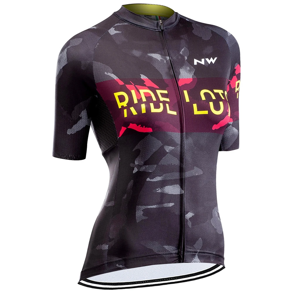 NW 2020 Women Summer Short Sleeve Cycling  Jersey  MTB Bike  Jersey Ropa Ciclismo Road Bike Clothing Team Racing Cycling Tops