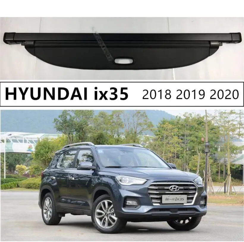 For HYUNDAI ix35 2018 2019 2020 Rear Trunk Cargo Cover Security Shield High Qualit Auto Accessories Black Beige
For HYUNDAI ix35 2018 2019 2020 Rear Trunk Cargo Cover Security Shield High Qualit Auto Accessories Black Beige