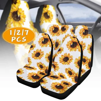 1/2/7PCS 3D Sunflower Printing Universal Car Seat Covers Car Seat Protector Seat Cushion Full Cover For Most Car Cool Style
1/2/7PCS 3D Sunflower Printing Universal Car Seat Covers Car Seat Protector Seat Cushion Full Cover For Most Car Cool Style