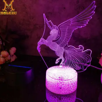 Molezu Halloween Unicorn2 Pattern 3D Led Night Light Decoration Children Kids Gifts 7 Color Changing Visual Table Lamp
Molezu Halloween Unicorn2 Pattern 3D Led Night Light Decoration Children Kids Gifts 7 Color Changing Visual Table Lamp