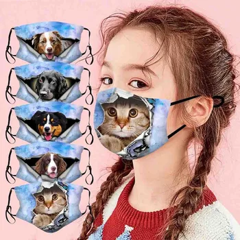 5pc Masks Order Child Cats Dogs Prints Breathable Washable Reusable Face Mask Dustproof Windproof Masque Respirator Boys Girls
5pc Masks Order Child Cats Dogs Prints Breathable Washable Reusable Face Mask Dustproof Windproof Masque Respirator Boys Girls