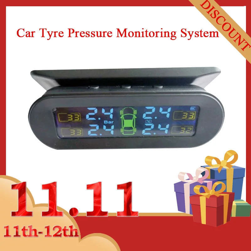 Smart Car TPMS Tyre Pressure Monitoring System Car Tire Pressure Alarm Monitor System LCD Display Auto Security Alarm Systems
Smart Car TPMS Tyre Pressure Monitoring System Car Tire Pressure Alarm Monitor System LCD Display Auto Security Alarm Systems