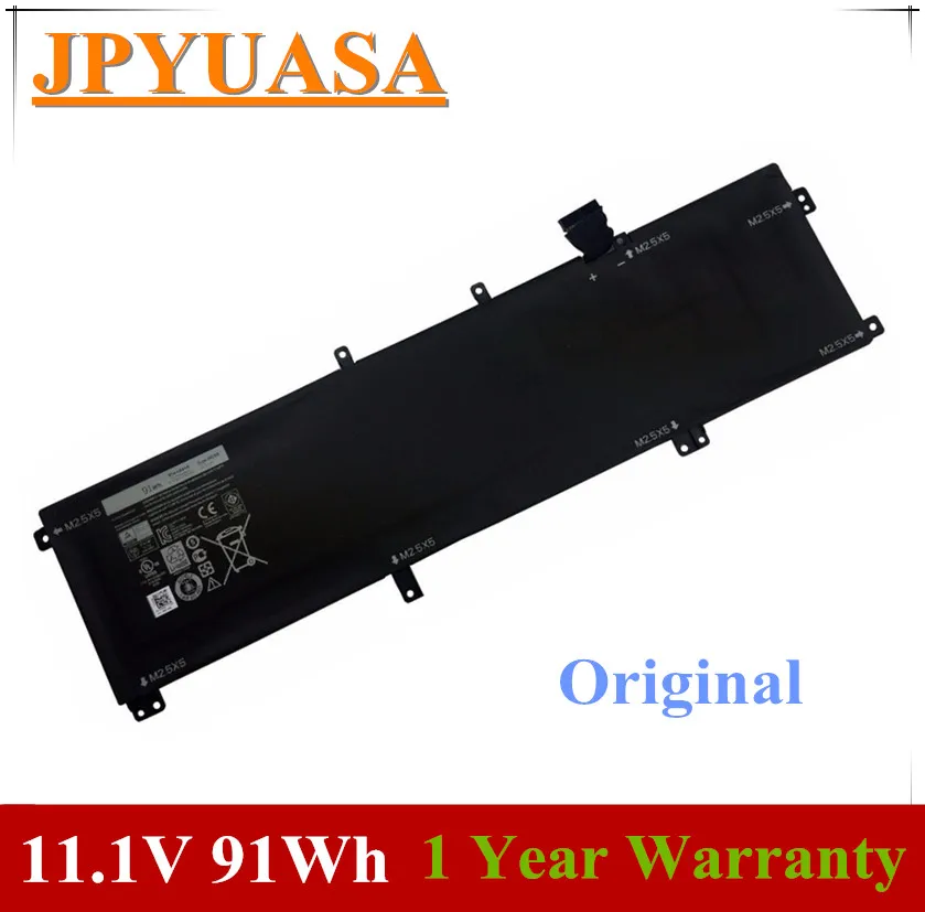 7XINbox 11.1V 91wh Original 245RR Laptop Battery For Dell XPS 15 9530 M3800 series T0TRM H76MV 7D1WJ
7XINbox 11.1V 91wh Original 245RR Laptop Battery For Dell XPS 15 9530 M3800 series T0TRM H76MV 7D1WJ
