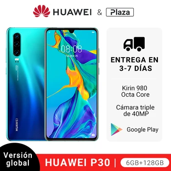 Global version Huawei P30 6GB 128GB Kirin 980 Smartphone 30x zooming camera digital quad 6,1 "OLED NFC 3650mAh
Global version Huawei P30 6GB 128GB Kirin 980 Smartphone 30x zooming camera digital quad 6,1 "OLED NFC 3650mAh