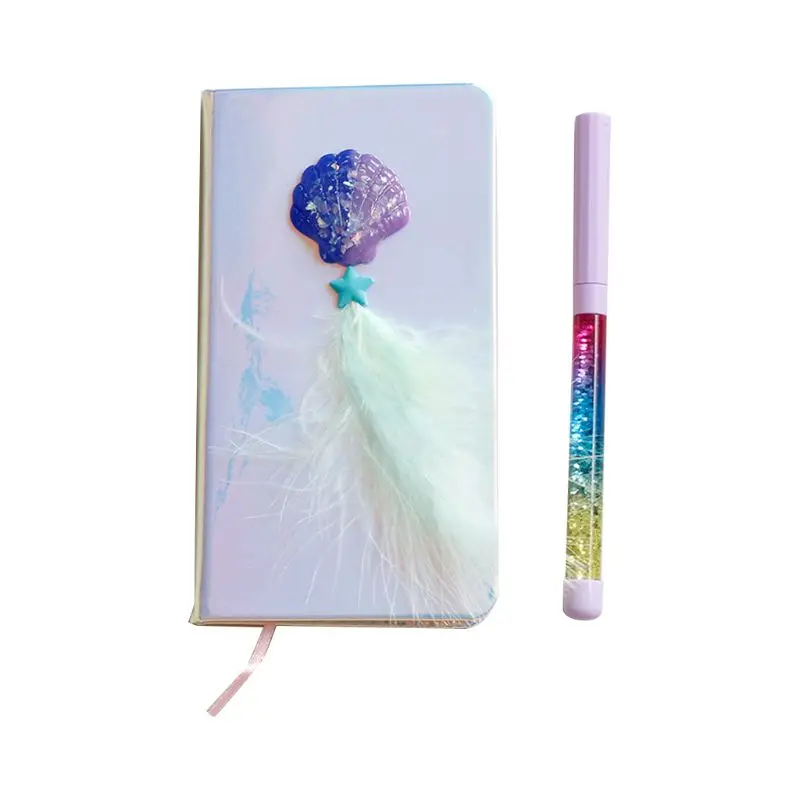 Kawaii Magic Feather Notebook Journal Daily Planner Notepad Memo Pad with Hourglass Pen Set Stationery School Supplies AXYF
Kawaii Magic Feather Notebook Journal Daily Planner Notepad Memo Pad with Hourglass Pen Set Stationery School Supplies AXYF