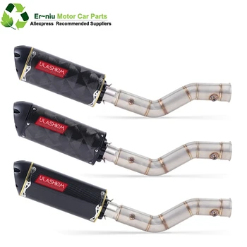 Motorcycle Exhaust Muffler Escape Full System Middle Link Pipe Slip On For yamaha YZF1000 YZF R1 2009 2010 2011 2012 2013 2014
Motorcycle Exhaust Muffler Escape Full System Middle Link Pipe Slip On For yamaha YZF1000 YZF R1 2009 2010 2011 2012 2013 2014