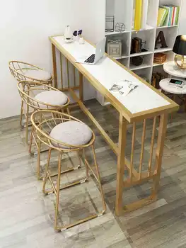 Nordic Marble Bar Table Wrought Iron Net Red High Table Home Living Room Partition Cabinet Simple Modern Bar Chair
Nordic Marble Bar Table Wrought Iron Net Red High Table Home Living Room Partition Cabinet Simple Modern Bar Chair