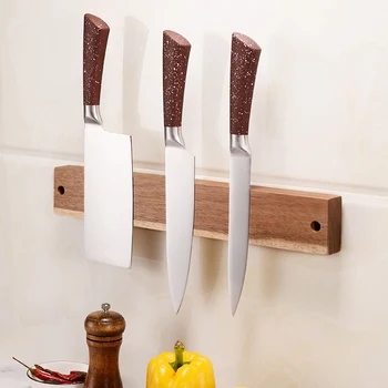 Strong Wooden Magnetic Knife Holder Wall Mount Multi Purpose Knife Dock Kitchen Utensil Easy Storage Cooking Implement
Strong Wooden Magnetic Knife Holder Wall Mount Multi Purpose Knife Dock Kitchen Utensil Easy Storage Cooking Implement