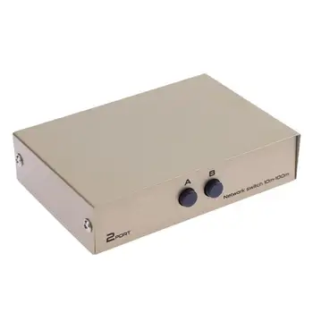 Internal External Network Switcher 2 Ports Rj45 LAN CAT Inner/External Network Switch Selector Splitter Box for Computers
Internal External Network Switcher 2 Ports Rj45 LAN CAT Inner/External Network Switch Selector Splitter Box for Computers