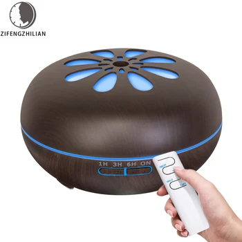 ZIFENGZHILIAN 500ml Air Humidifier machine home flower Shape Oil diffuser wood grain Aromatherapy diffuser
ZIFENGZHILIAN 500ml Air Humidifier machine home flower Shape Oil diffuser wood grain Aromatherapy diffuser