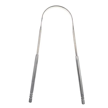 Tongue Scraper Cleaner Reusable Stainless Steel Tongue Scraper for Adults Kids Tools
Tongue Scraper Cleaner Reusable Stainless Steel Tongue Scraper for Adults Kids Tools