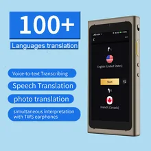 Langogo Language Voice Translator Summit Instant Translate Device for Travel Business Real-Time Pocket Traductor Christmas Gift Langogo Language Voice Translator Summit Instant Translate Device for Travel Business Real-Time Pocket Traductor Christmas Gift