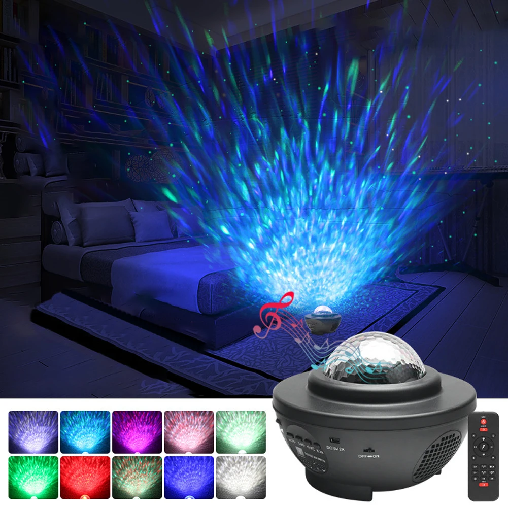 Colorful Night Light Projector Lamp LED Star Blueteeth Voice Control Music Player LED Night Light USB Charging Projection Lamp
Colorful Night Light Projector Lamp LED Star Blueteeth Voice Control Music Player LED Night Light USB Charging Projection Lamp