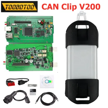 Newest V200 For Renault Can Clip Full Chip OBD2 Car Scanner Diagnostic Tool reprogramming and airbag test with Reprog V189
Newest V200 For Renault Can Clip Full Chip OBD2 Car Scanner Diagnostic Tool reprogramming and airbag test with Reprog V189