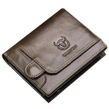 BULLCAPTAIN New Men's Leather Wallet Leather Coin Purse RFID Anti-Theft Brush Leather Card Wallet
BULLCAPTAIN New Men's Leather Wallet Leather Coin Purse RFID Anti-Theft Brush Leather Card Wallet
