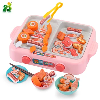 38Pcs Children's Kitchen Play Food Cooking Toy Set Kids Light Game Educational Developing Toy For Girl Christmas
38Pcs Children's Kitchen Play Food Cooking Toy Set Kids Light Game Educational Developing Toy For Girl Christmas