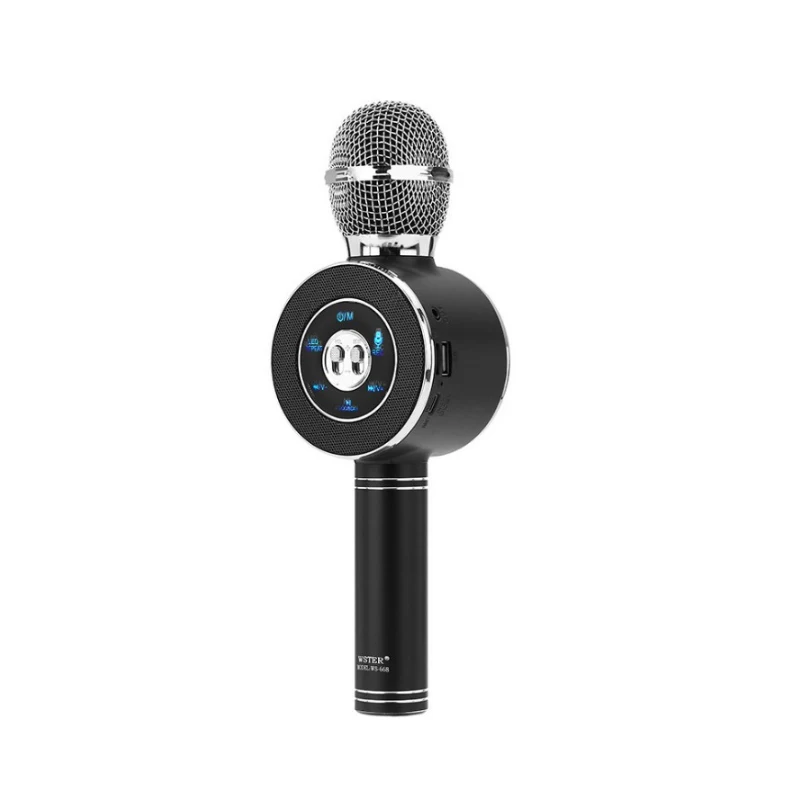 WS668 Wireless Bluetooth Karaoke Microphone Speaker TF Card/U Disk Music Playing Record FM Radio Disc LED LIGHT Mic Pk Ws858
WS668 Wireless Bluetooth Karaoke Microphone Speaker TF Card/U Disk Music Playing Record FM Radio Disc LED LIGHT Mic Pk Ws858