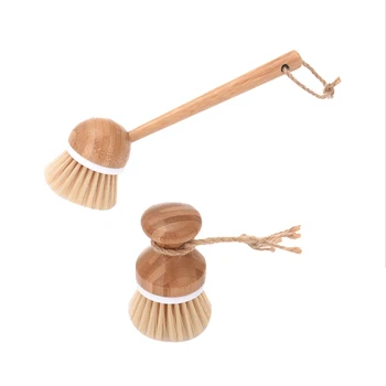 Multifunctional Household Kitchen Washing Utensils Wooden Long-Handled Cleaning Brush, Dish Brush Cleaning Tool 
Multifunctional Household Kitchen Washing Utensils Wooden Long-Handled Cleaning Brush, Dish Brush Cleaning Tool