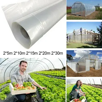 15m Transparent Vegetable Greenhouse Agricultural Cultivation Plastic Cover Film Waterproof Anti-UV Gardening Protect Plants
15m Transparent Vegetable Greenhouse Agricultural Cultivation Plastic Cover Film Waterproof Anti-UV Gardening Protect Plants