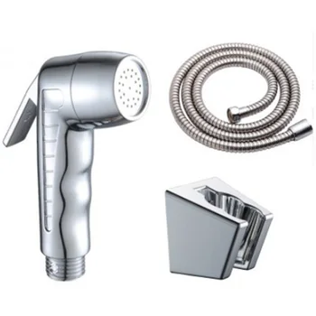 Bidet Shower Head Set Hand Held Bathroom Bidet Sprayer Silver Water Jet Toilet Faucet Spray For Bathroom Accessories
Bidet Shower Head Set Hand Held Bathroom Bidet Sprayer Silver Water Jet Toilet Faucet Spray For Bathroom Accessories