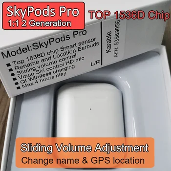 

SkyPods Pro Tws Aire 2 Earphone Rename Volume Control Wireless Bluetooth Earbuds Smart Sensor PK i200 i1000 i9000 i90000 MAX TWS