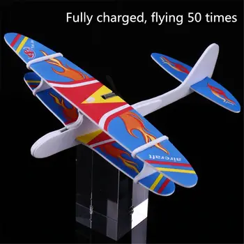 Hot Electric Hand Throw Flying Glider Plane Toys Flying In The Sky For Long Time Foam Aeroplane Model Outdoor Sports Q6PD
Hot Electric Hand Throw Flying Glider Plane Toys Flying In The Sky For Long Time Foam Aeroplane Model Outdoor Sports Q6PD