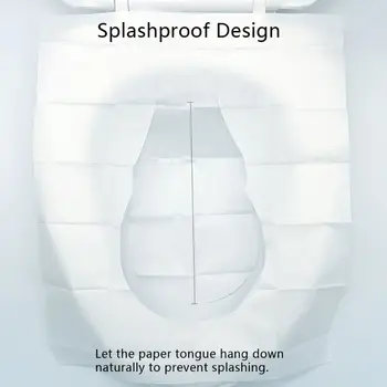 100Pcs Portable Disposable Toilet Seat Cover Mat Toilet Seat Cushion Non-woven Toilet Pad for Travel 10 Bags
100Pcs Portable Disposable Toilet Seat Cover Mat Toilet Seat Cushion Non-woven Toilet Pad for Travel 10 Bags