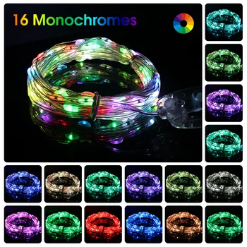 Colorful 16-color lighting USB,Copper Wire String Lights 50LED,24-key Remote Control Copper Wire for Christmas Lights Indoor Dec
Colorful 16-color lighting USB,Copper Wire String Lights 50LED,24-key Remote Control Copper Wire for Christmas Lights Indoor Dec