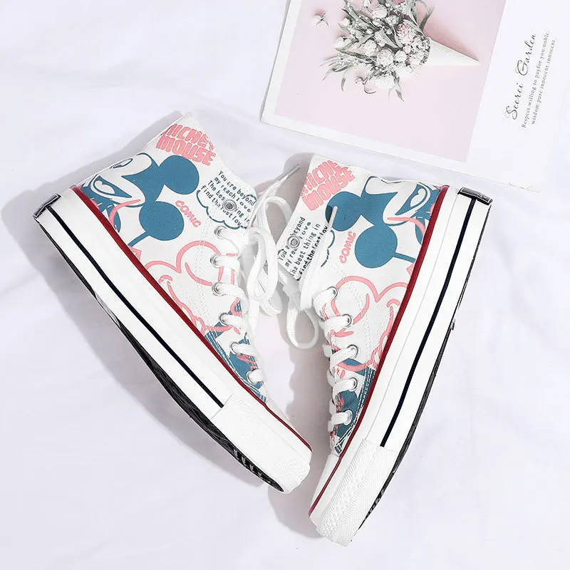 2019 Summer New Style Cartoon Hand-Painted Graffiti Canvas Shoes Women's High Low Top Korean-style Students Versatile Shoes INS
2019 Summer New Style Cartoon Hand-Painted Graffiti Canvas Shoes Women's High Low Top Korean-style Students Versatile Shoes INS