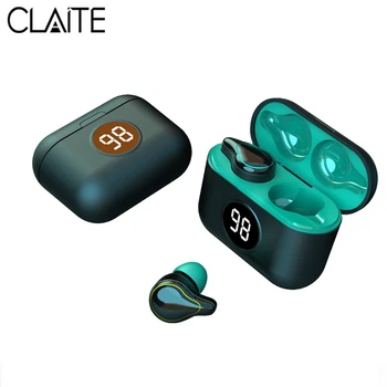 CLAITE TWS Wireless bluetooth Earphone HIFI Stereo CVC Denoise Earbuds Smart Touch Control Waterproof Sports Headset with Mic
CLAITE TWS Wireless bluetooth Earphone HIFI Stereo CVC Denoise Earbuds Smart Touch Control Waterproof Sports Headset with Mic