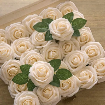 Artificial Flowers Blush Roses 50Pcs Real Looking Fake Roses W/Stem for DIY Wedding Bouquets Centerpieces Bridal Shower Party Ho
Artificial Flowers Blush Roses 50Pcs Real Looking Fake Roses W/Stem for DIY Wedding Bouquets Centerpieces Bridal Shower Party Ho