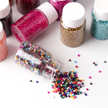 2000pcs/Bottle Glass Beads 2mm Colored Crystal Beads Necklace Beading Stone Earrings Charms Spacer For jewelry handmade DIY
2000pcs/Bottle Glass Beads 2mm Colored Crystal Beads Necklace Beading Stone Earrings Charms Spacer For jewelry handmade DIY