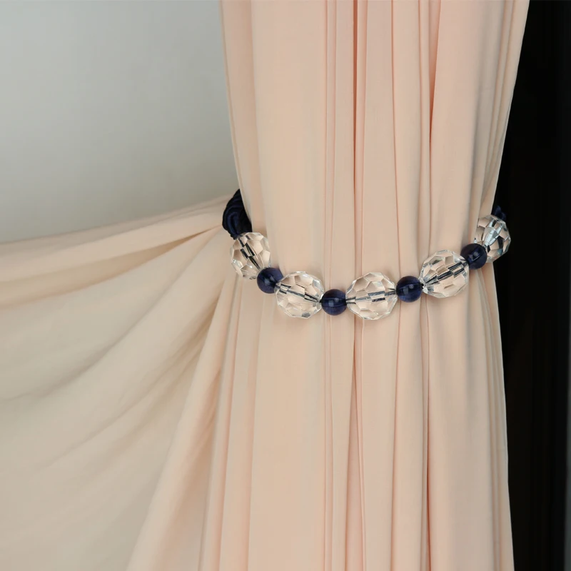 1Pc Modern Simple Curtain Bandage Korean Style Crystal beads Tiebacks for Curtains with Magnet Curtain Decorative Accessories
1Pc Modern Simple Curtain Bandage Korean Style Crystal beads Tiebacks for Curtains with Magnet Curtain Decorative Accessories