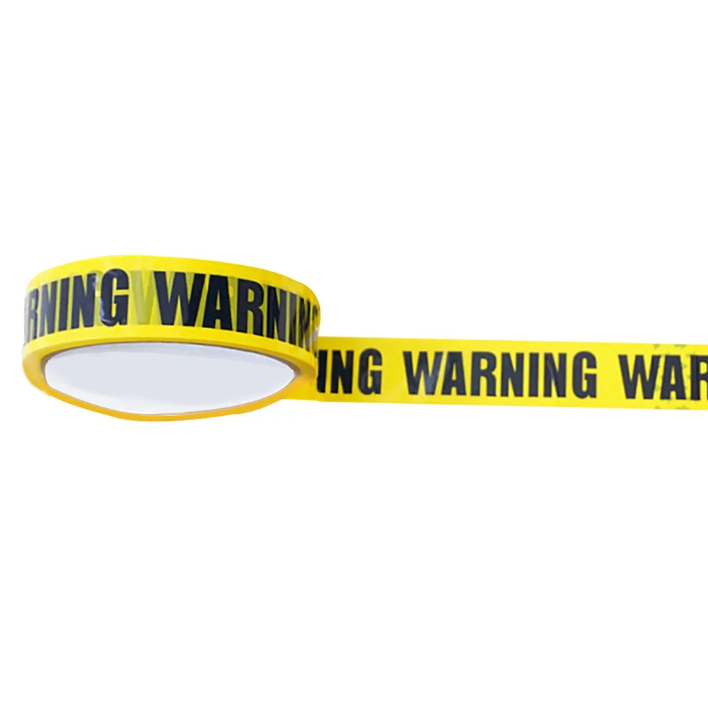 Generic 1 Roll Yellow DIY Warning Tape Danger Caution Fragile Keep Out