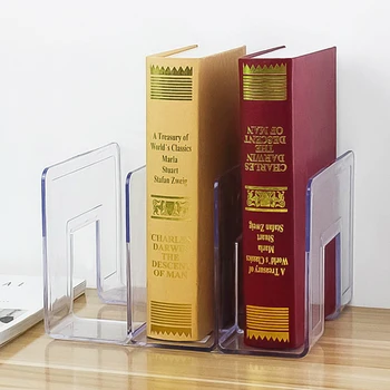 Acrylic Book Holder Transparent Multilayer Bookend Simple Style Sturdy and Durable Bookshelf Home Office Storage & Organization
Acrylic Book Holder Transparent Multilayer Bookend Simple Style Sturdy and Durable Bookshelf Home Office Storage & Organization