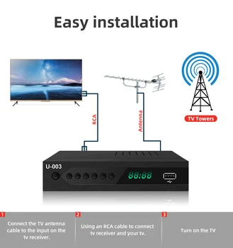 2020 1080P digital receiver dvb atsc decoder dvb support ac3 set top box dvb tv receiver digital tv converter hd box
2020 1080P digital receiver dvb atsc decoder dvb support ac3 set top box dvb tv receiver digital tv converter hd box
