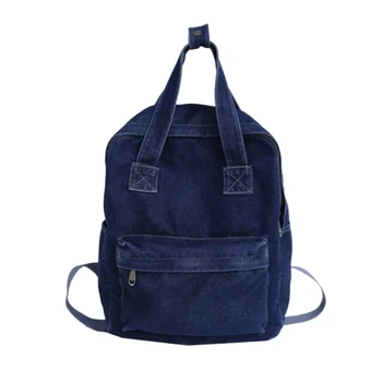 NEW-Denim Bag Backpack Men and Women Large Capacity Backpack Travel Bag Clutch Bag School Bag 
NEW-Denim Bag Backpack Men and Women Large Capacity Backpack Travel Bag Clutch Bag School Bag