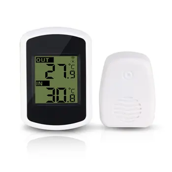 Digital LCD Thermometer Indoor Outdoor Wireless Temperature Meter Sensor Temperature Measurement Ambient Weather Tester
Digital LCD Thermometer Indoor Outdoor Wireless Temperature Meter Sensor Temperature Measurement Ambient Weather Tester