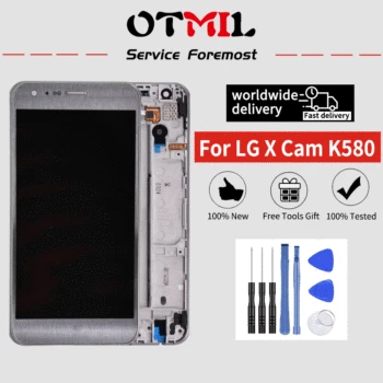 5.2"LCD For LG X Cam LCD Display Touch Screen Frame Digitizer Assembly For LG X Cam Display K580DS K580 LCD Replacement
5.2"LCD For LG X Cam LCD Display Touch Screen Frame Digitizer Assembly For LG X Cam Display K580DS K580 LCD Replacement