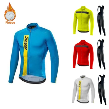 2020 New Mavic Men Winter Cycling Clothing Man Long Sleeve Jersey Set Thermal Fleece Ciclismo Road Bike Keep Warm Full Zipper 
2020 New Mavic Men Winter Cycling Clothing Man Long Sleeve Jersey Set Thermal Fleece Ciclismo Road Bike Keep Warm Full Zipper