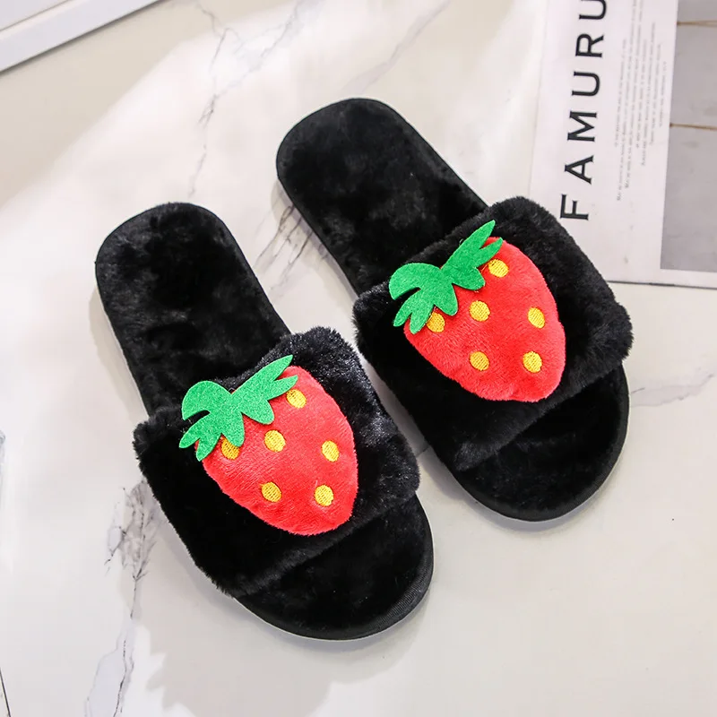 X New Plush Slippers Women's Fruit Accessories Plush Slippers Home Slippers Anti-Slip Autumn and Winter Warm Slippers
X New Plush Slippers Women's Fruit Accessories Plush Slippers Home Slippers Anti-Slip Autumn and Winter Warm Slippers