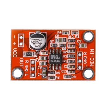 Crust Pro 1PC AD828 Stereo Dynamic Microphone Preamplifier Board MIC Preamp Module DC 3.8V-15V
Crust Pro 1PC AD828 Stereo Dynamic Microphone Preamplifier Board MIC Preamp Module DC 3.8V-15V