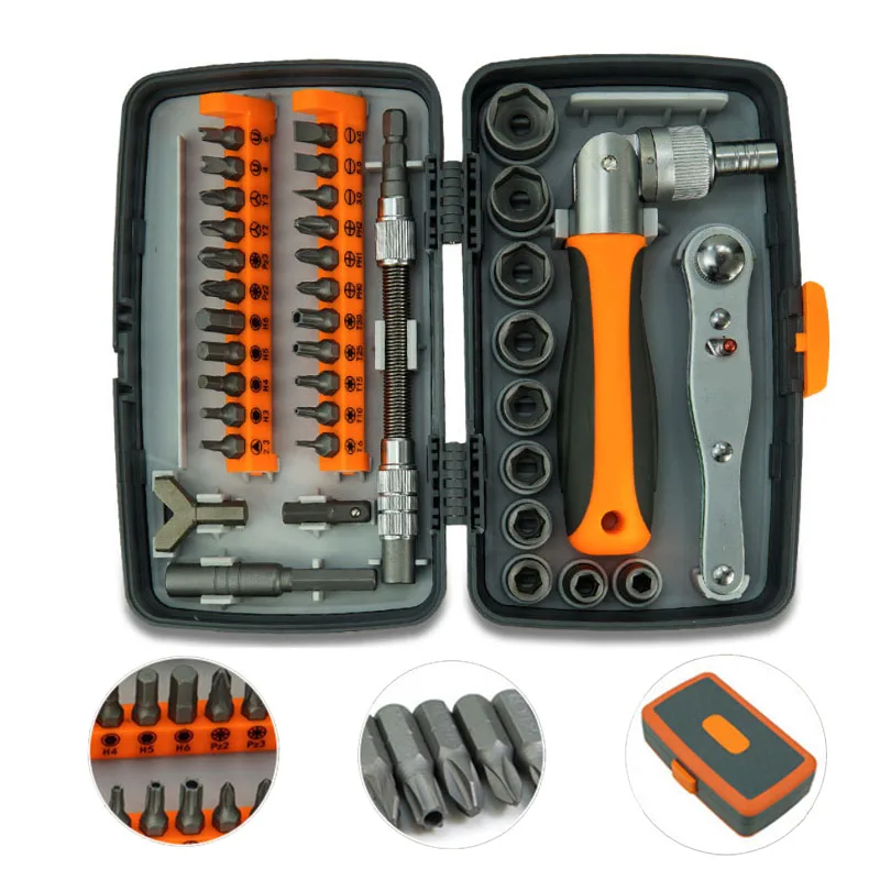 Hand Tools Sets 38-In-1 Labor-Saving Ratchet Multi Hardware Tools Screwdriver Set Household Combination Screwdriver Toolbox
Hand Tools Sets 38-In-1 Labor-Saving Ratchet Multi Hardware Tools Screwdriver Set Household Combination Screwdriver Toolbox