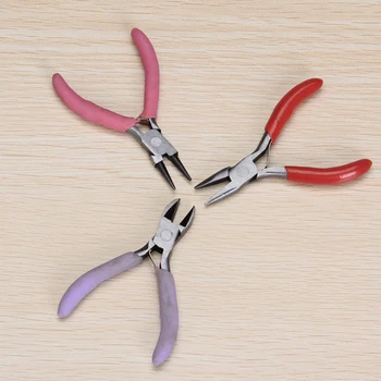 6Pcs Jewelry Making Tools Handcraft DIY Mini Pliers Chain/Round Nose Pliers 
6Pcs Jewelry Making Tools Handcraft DIY Mini Pliers Chain/Round Nose Pliers